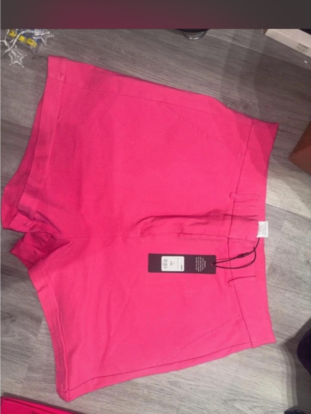 Fashion Nova Hot Pink High Waist Women's Shorts